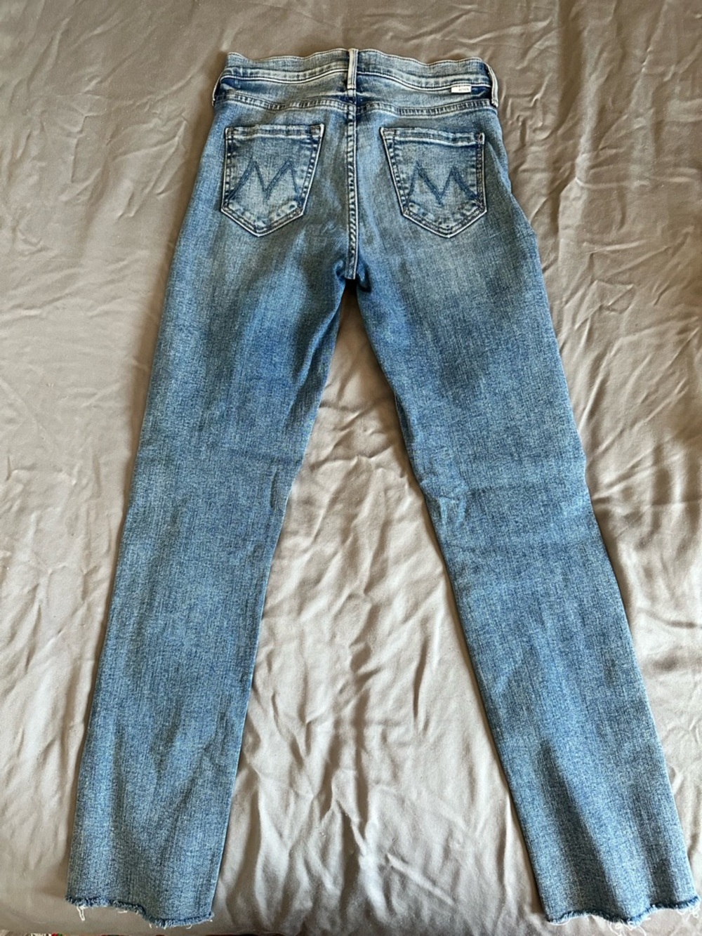 Mother The Rascal Ankle Fray in Bonfire lighting sz 25